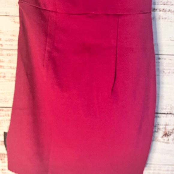 Lulus Down to Party Magenta One Shoulder Cutout Bodycon Mini Dress - Picture 10 of 10